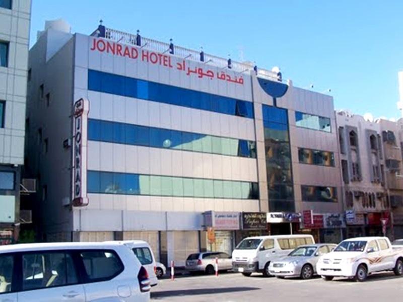 Jonrad Hotel Dubai Exterior photo