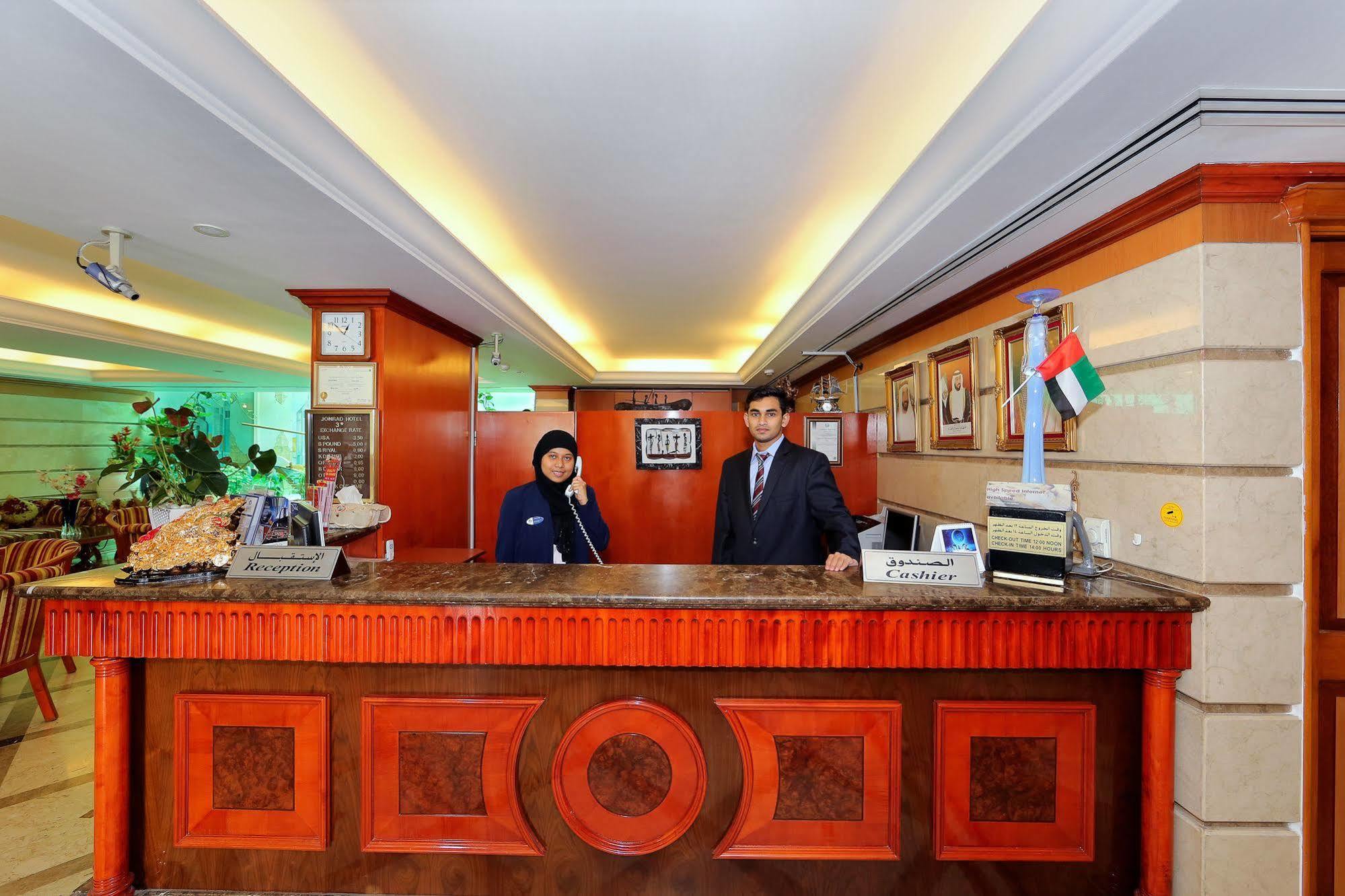Jonrad Hotel Dubai Exterior photo